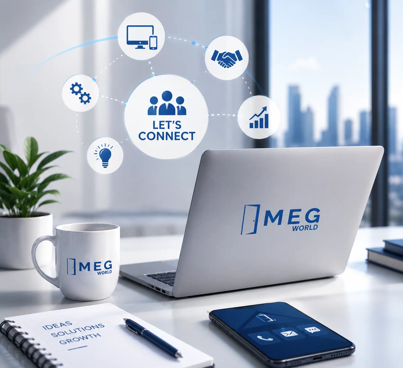 Contact Meg World Technologies