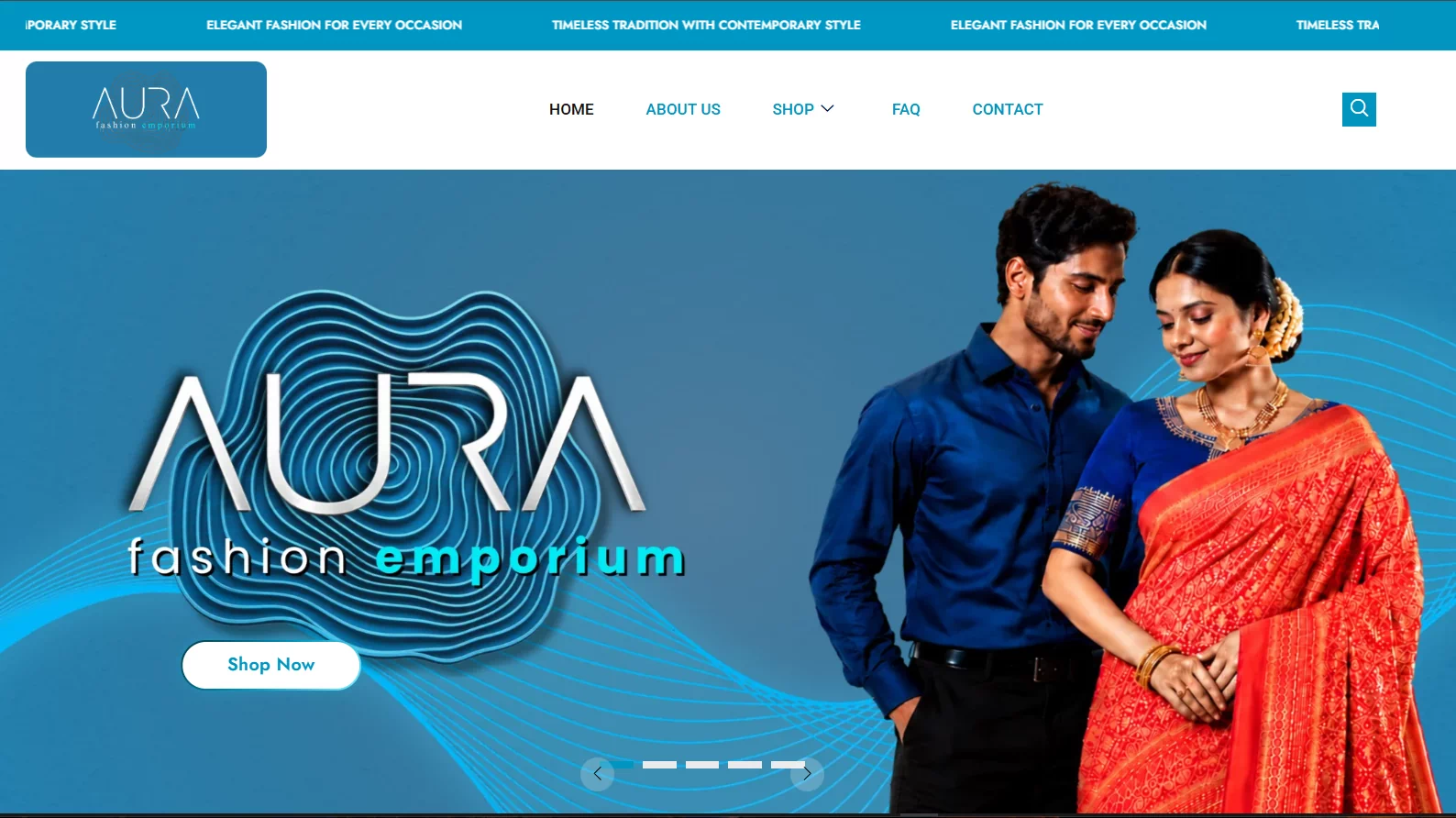 Website 17 project developed by Meg World Technologies