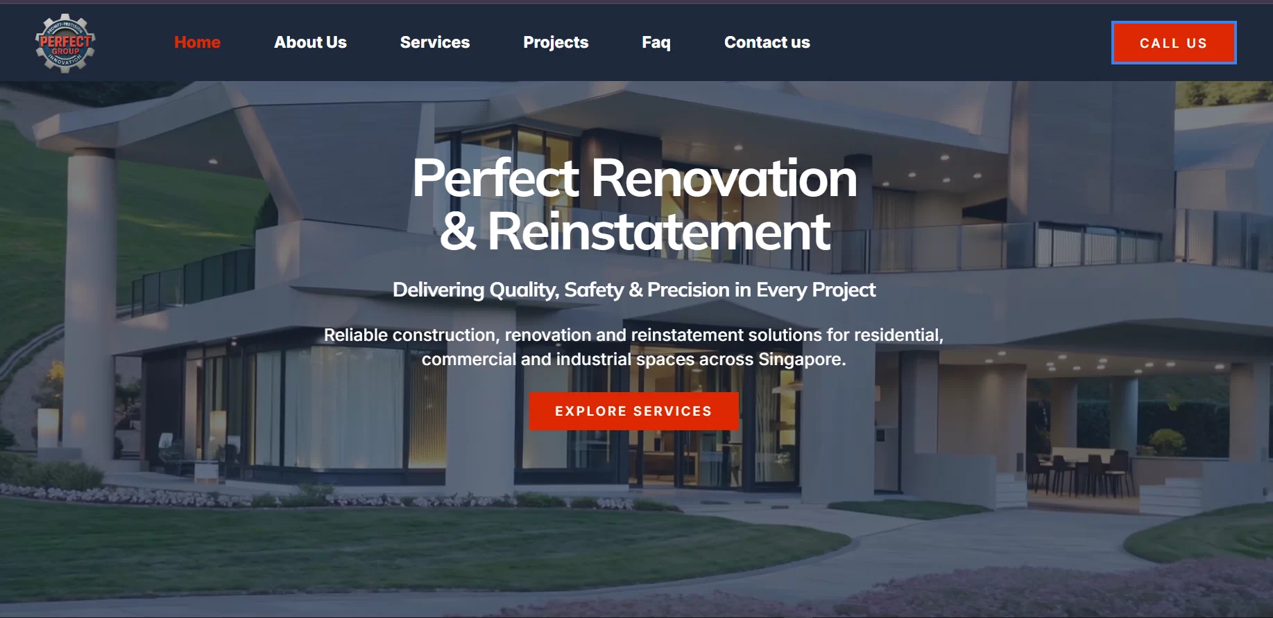 Website 06 project developed by Meg World Technologies